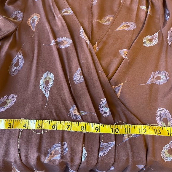 Madewell silk maxi dress in nightflower feather print - Picture 8 of 8